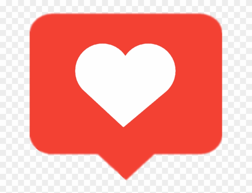 Instagram Clipart Red - Like Button Instagram Png #1600857