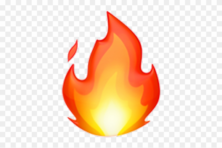 Iphone Fire Emoji Transparent #1600873