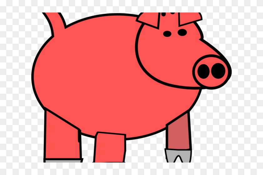 Pork Clipart Pig Mud - Cartoon Pig #1601196