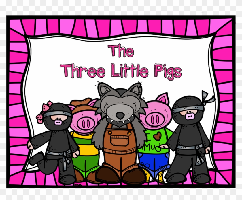 The Three Little Pigs Story Pack - Cartoon #1601308