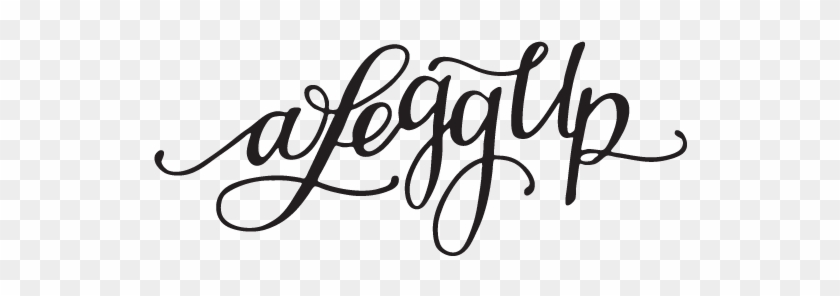 A Legg Up - Calligraphy #1601311