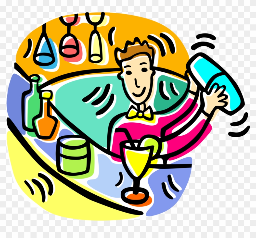 819 X 700 0 - Cliparts Bartender #1601441