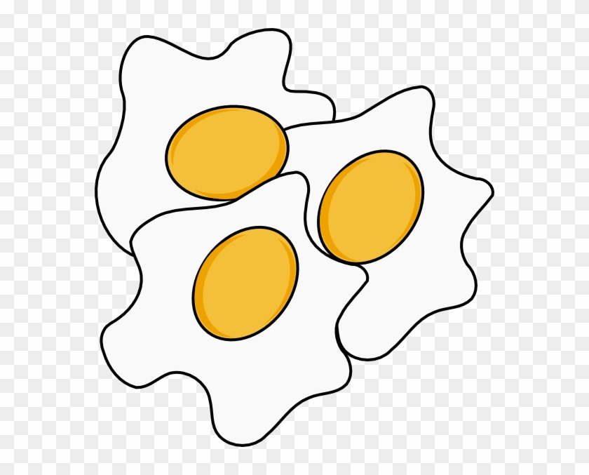 Free Vector Fried Eggs Clip Art - Eggs Clip Art #1601447