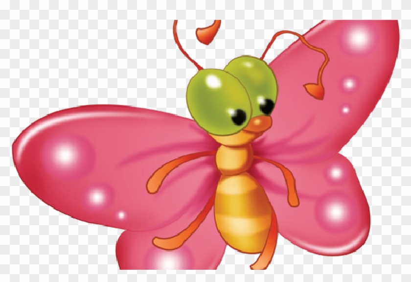 Baby Butterfly Cartoon Clip Art Picturesall Butterfly - Transparent Background Butterfly Transparent Clip Art #1601540