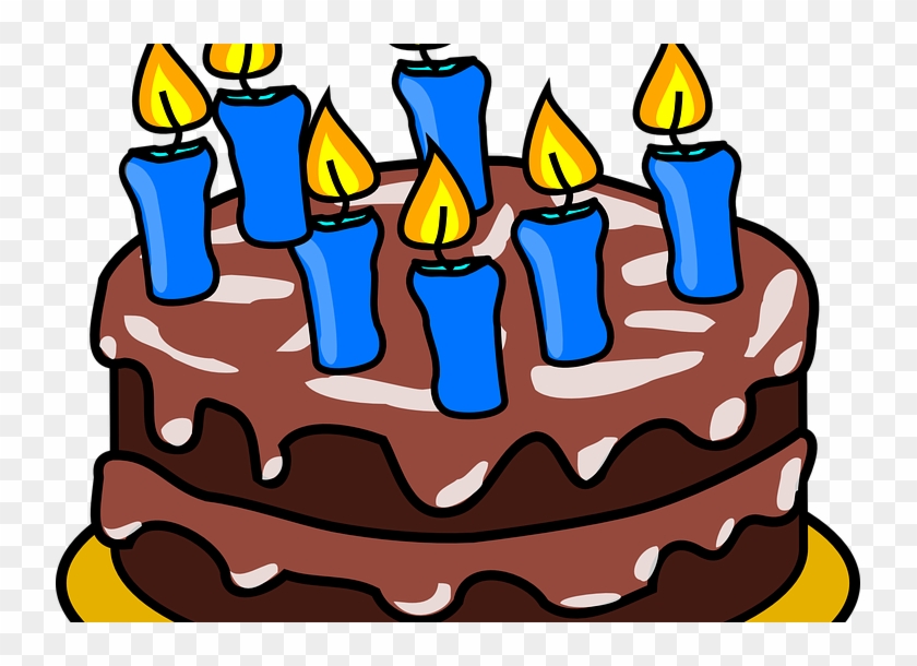 Tanti Auguri Al Piccolo Ernesto - Birthday Cake Clip Art.