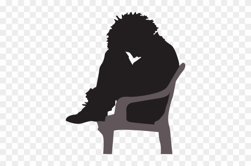 Transparent Depressed At Getdrawings Com Free For Personal - Silhouette #1601610