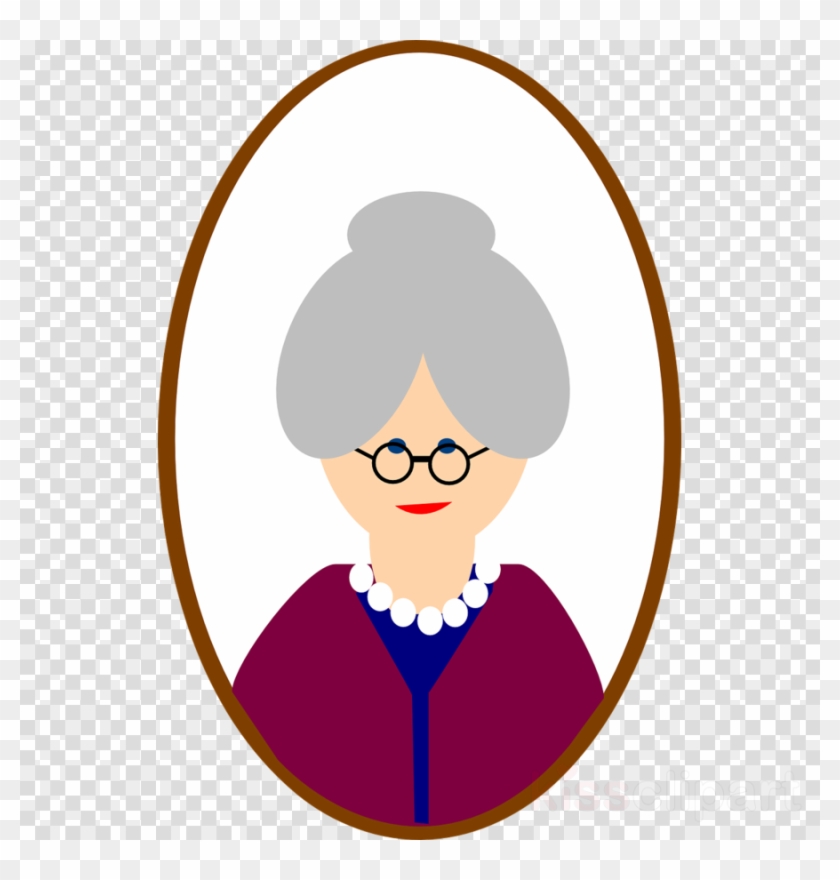 Cookbook Recipe Grandparent - Clipart Grandma #1601620
