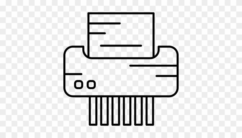 Paper Shredder Vector - Diagram #1601850
