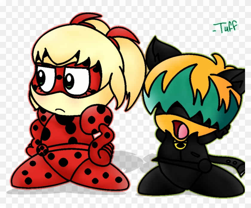 Lady Bug And Cat Noir Cosplay By Tuff Rubies - Kirby Tuff Eyes #1601946