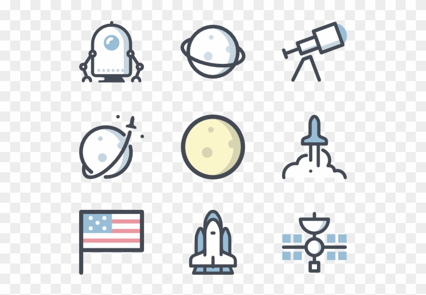 Space - Astronaut Flat Icon #1602013
