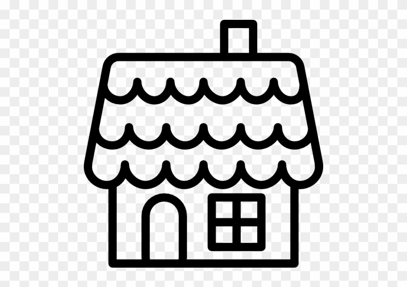 Gingerbread House Free Icon - Gingerbread House Icon #1602014