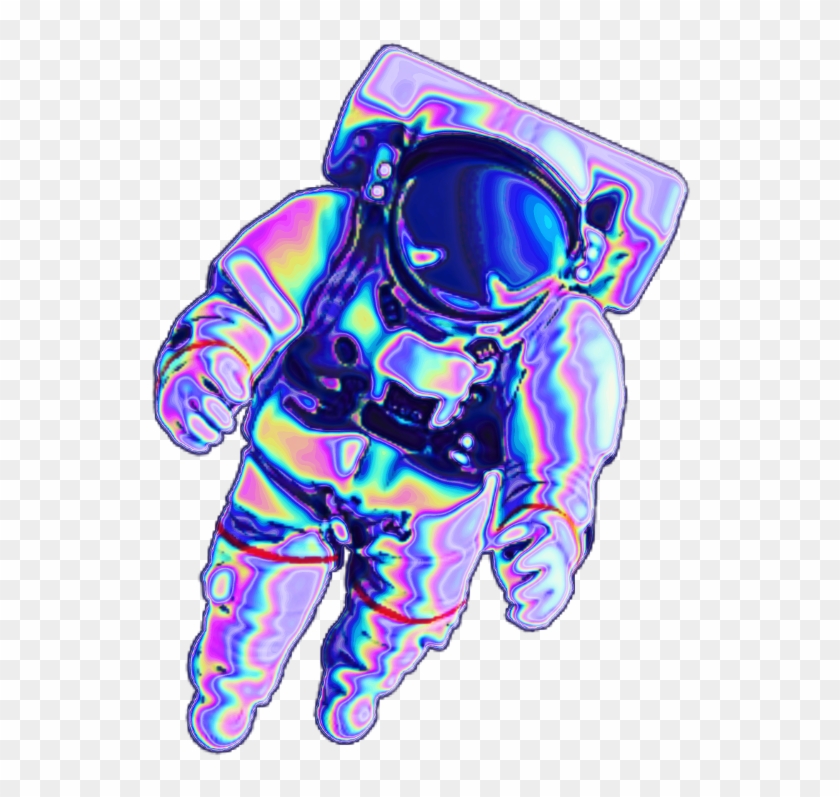 Astronaut Space Holo Holographic - Illustration #1602026