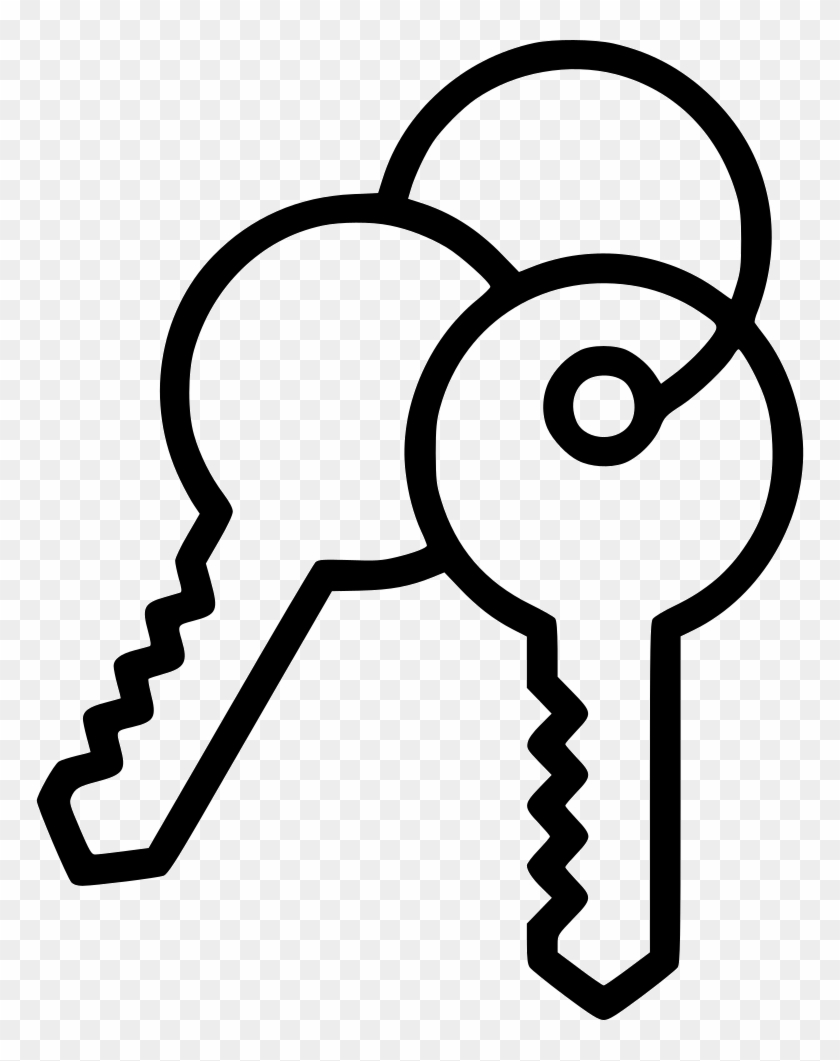 Key Keys Access Entry Lock Unlock Open Comments - Keys Png Icon #1602049
