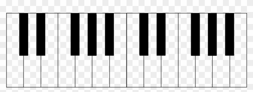 Cartoon Piano Keys - Piano #1602075