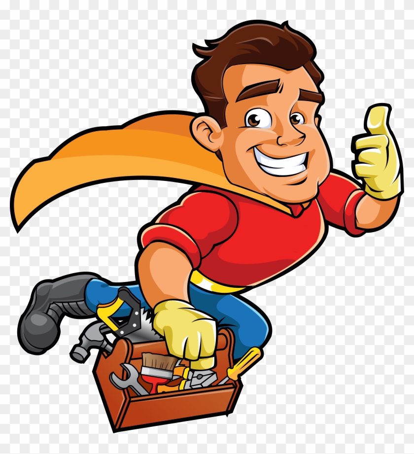 Royalty Free Others Transprent - Handyman Cartoon Png - Free Transparent  PNG Clipart Images Download
