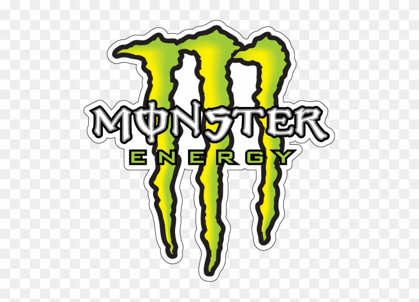 Clipart Resolution 505*527 - Monster Energy Logo Red #1602224