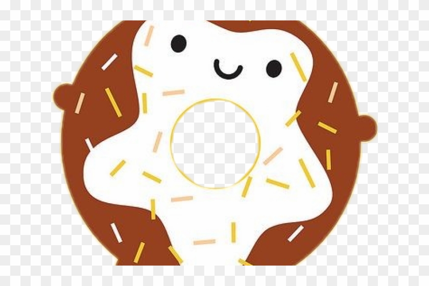 Sugar Clipart Kawaii - Doughnut #1602252