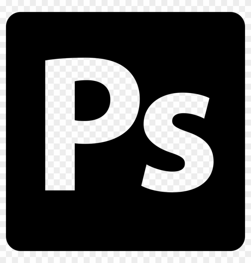 Adobe Photoshop Logo Svg Png Icon Free Download - Photoshop Logo Black And White #1602255