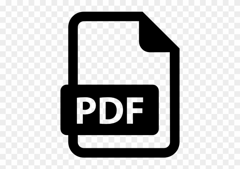 Pdf Icon Png - Pdf File Icon Png #1602277