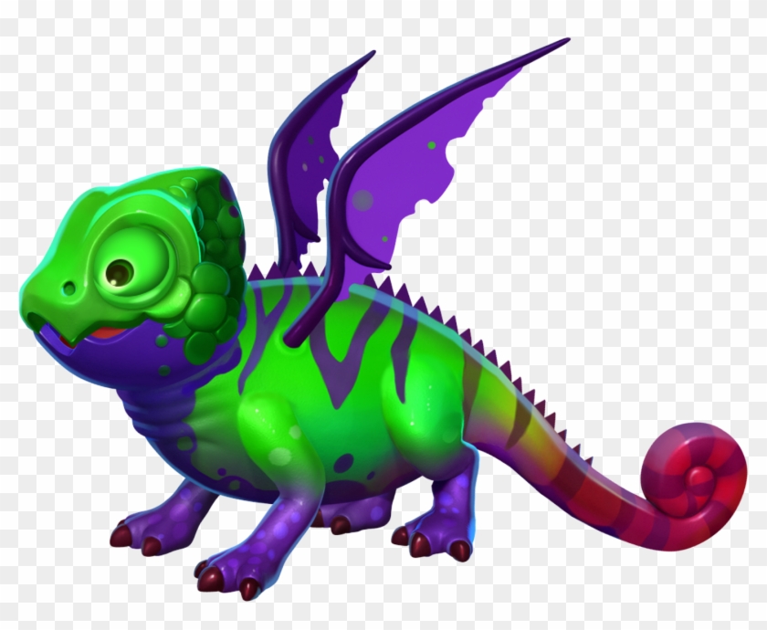 Chameleon Dragon - Dragon De Hypoestes Dragon Mania Legends #1602566