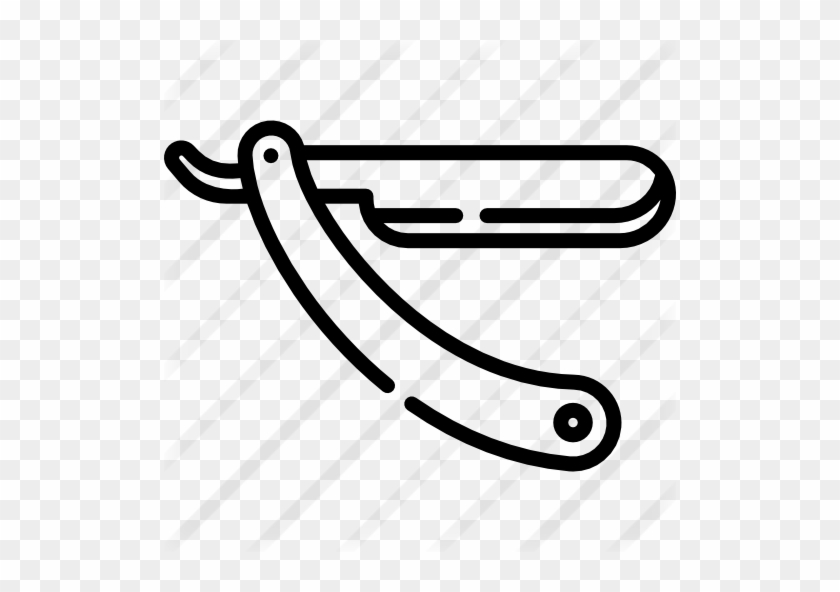 Straight Razor Free Icon - Straight Razor Free Icon #1602578