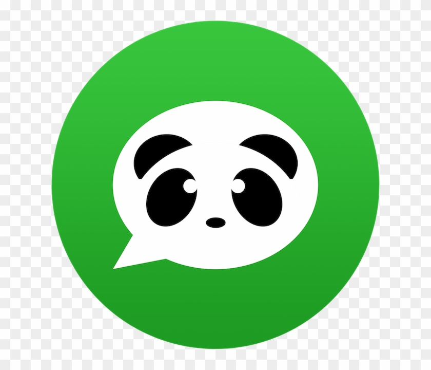 Panda Dictionary Logo - Circle #1602582
