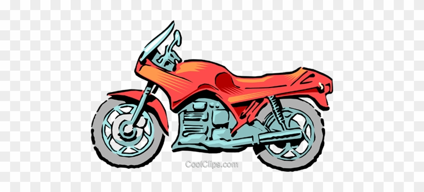 Motorcycle Royalty Free Vector Clip Art Illustration - Motorcycle #1602695
