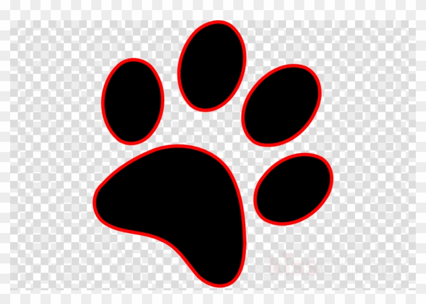 Bobcat Paw Print Clipart Paw Cat Clip Art - Facebook Messenger Icon Transparent #1602733