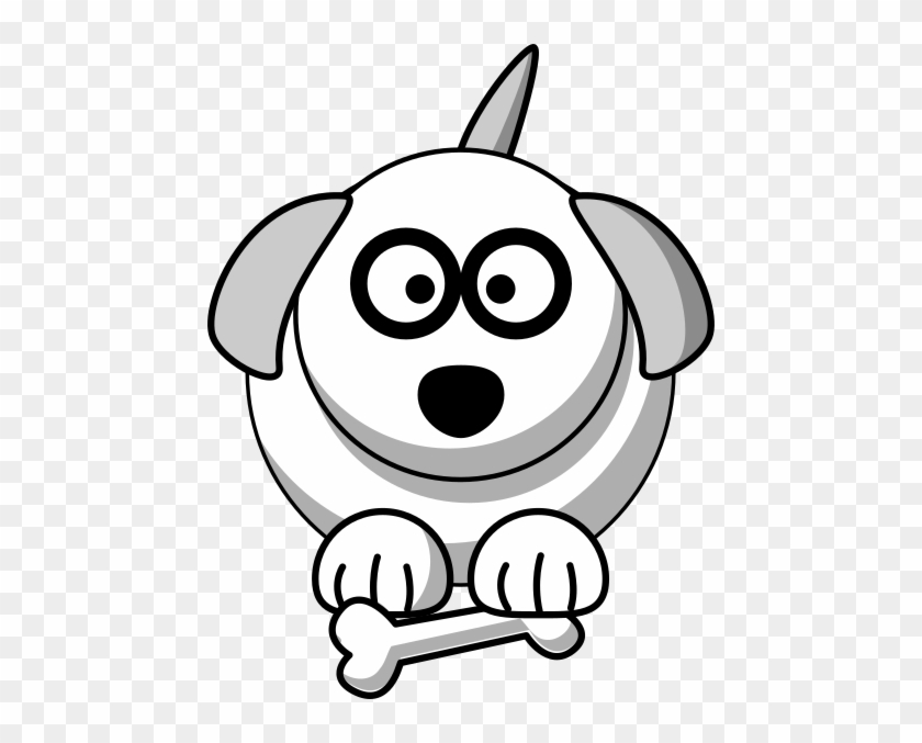 Black And White Cartoon Animals #1602747