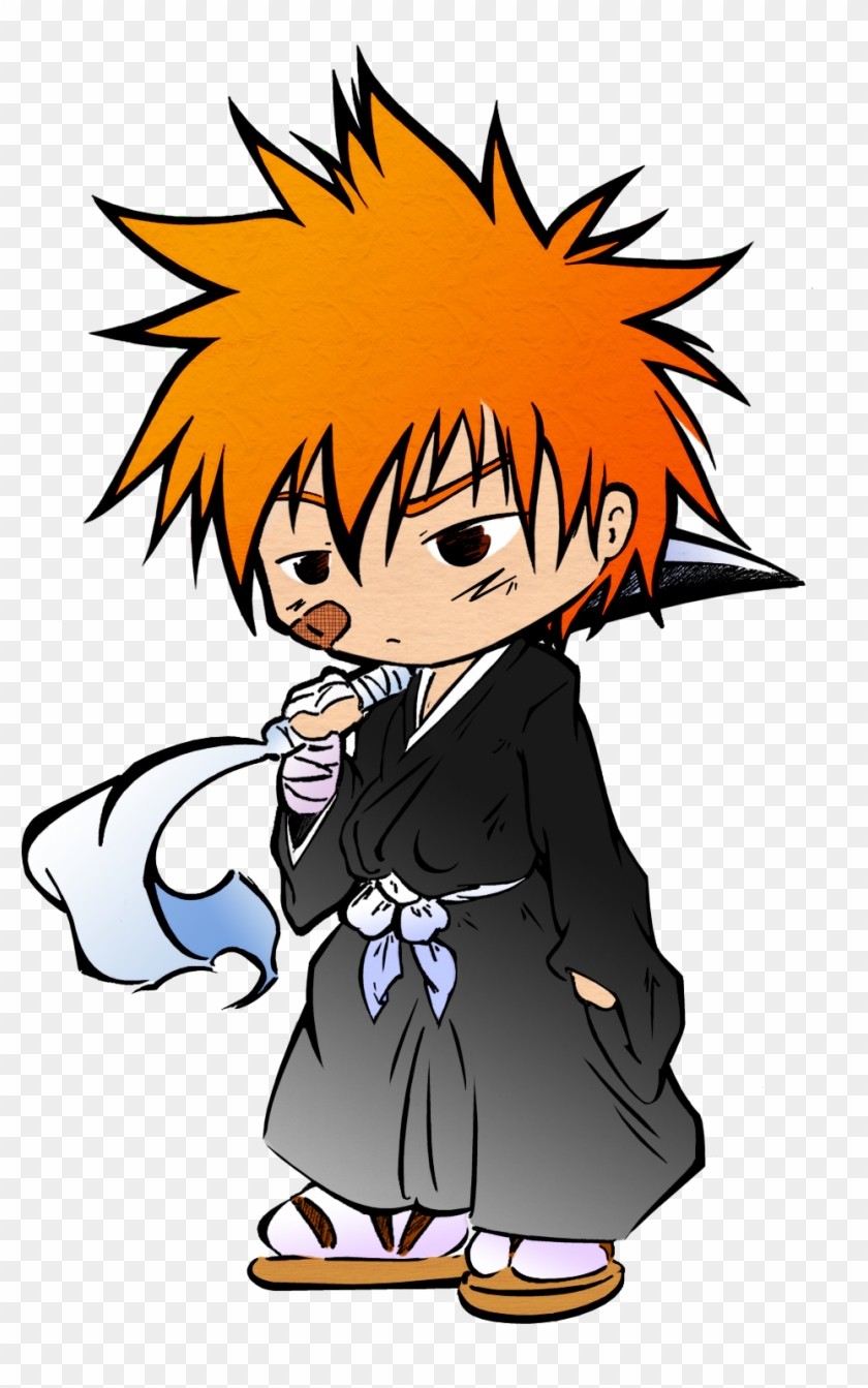 Manga Boy Clipart Pixel - Chibi Bleach #1602839