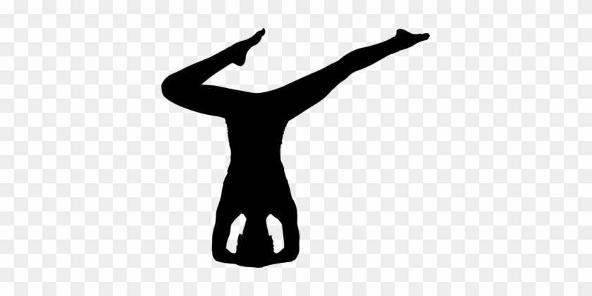 Yoga Silhouette Computer Icons Exercise Asana - Man Yoga Pose Silhouette #1602852