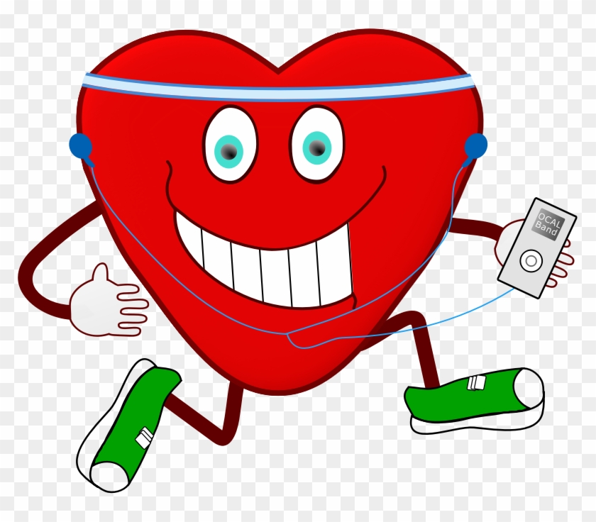 Medium Image - Exercise Clip Art Heart #1602902