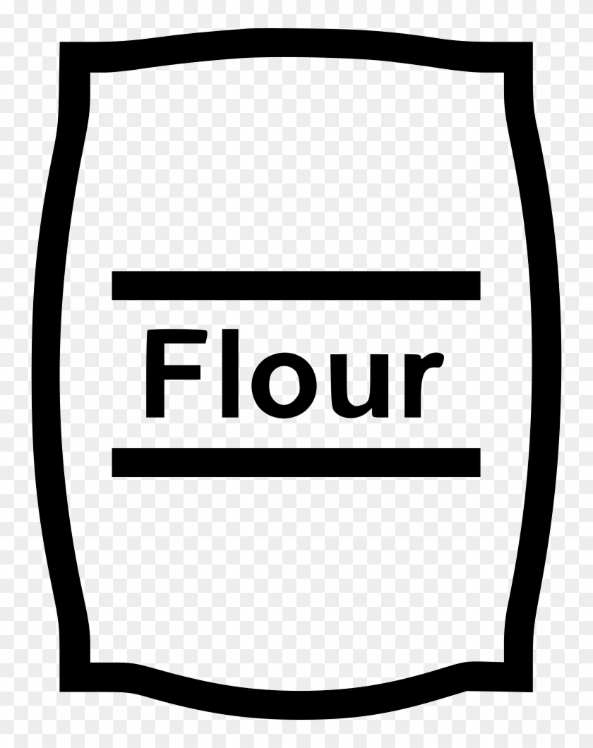 Flour Clipart All Purpose Flour - All Purpose Flour Icon Png #1602993