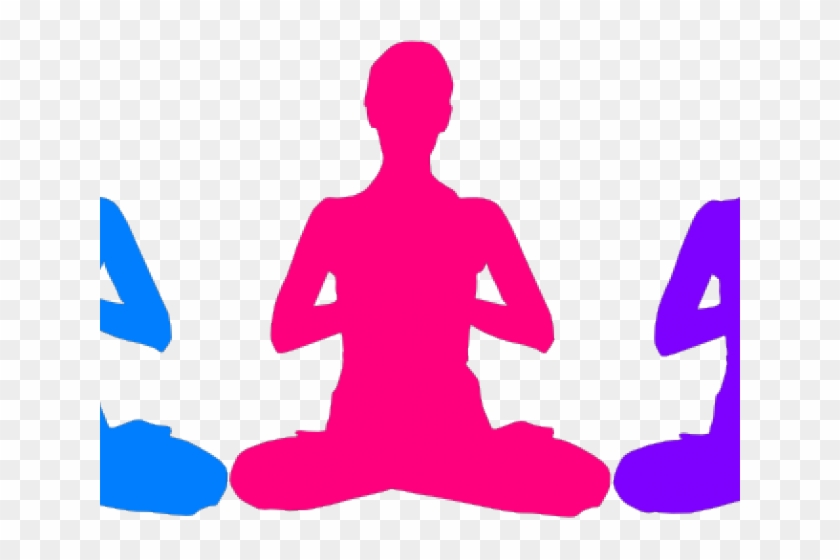 Meditation Clipart Namaste Yoga - Person Meditating Transparent Background #1603123