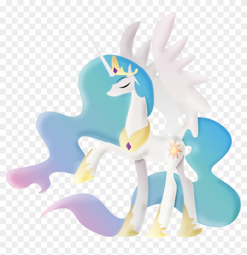 Lottapotatosalad, Eyes Closed, Princess Celestia, Raised - Cartoon #1603153