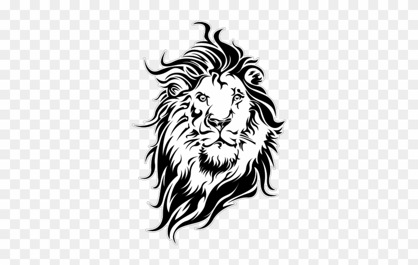 Collection Of Free Download On Ubisafe Printed - Wall Decals Lion #1603164
