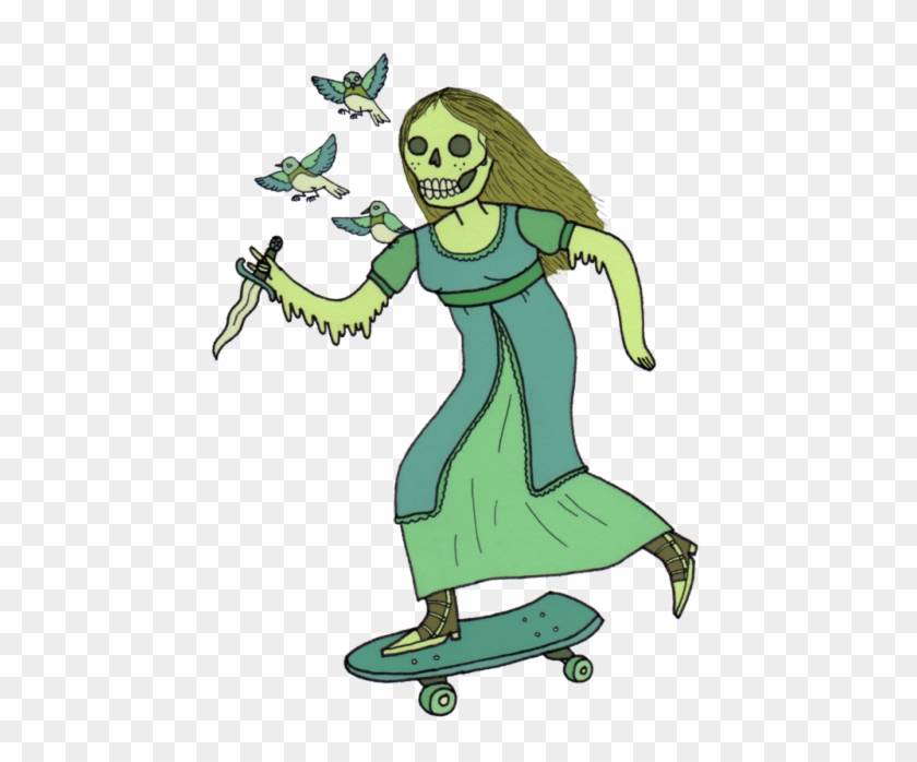 Skateboarding Clipart Tumblr Transparent - Cartoon #1603221