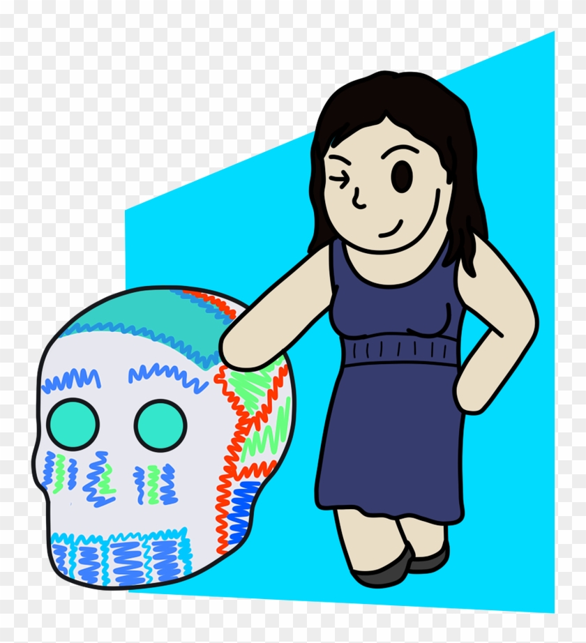 Candy Skeleton Head Ania By Neofactory02 - Cartoon #1603313
