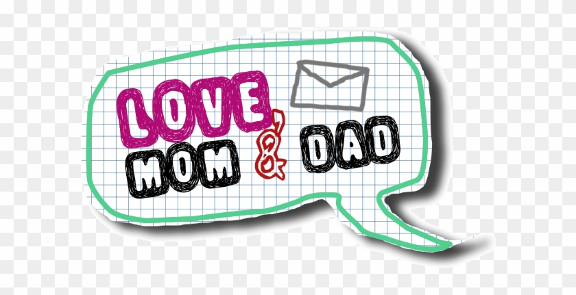 Free Download Clip Art - Love From Mom And Dad #1603343