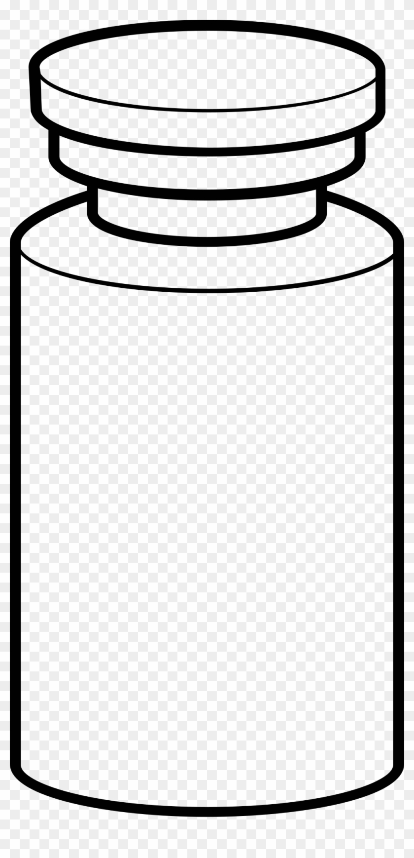 Vial Coloring Page - Vial Coloring Page #1603372