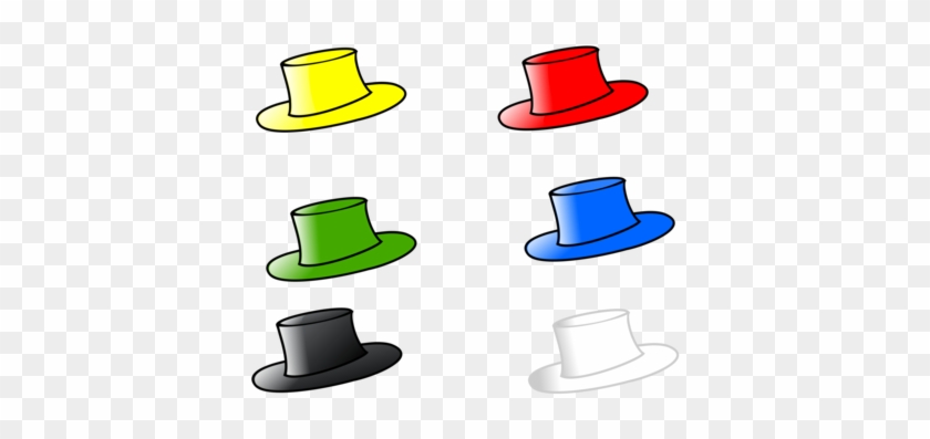 Top Hat Clipart Thinking - 6 Thinking Hats Png #1603488