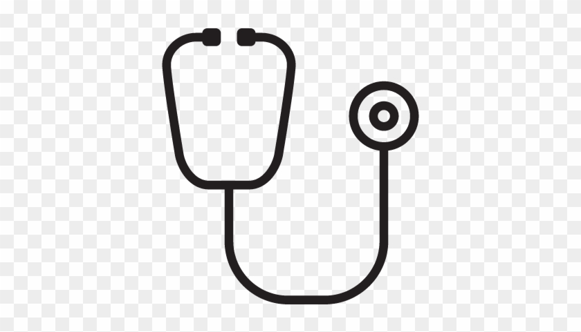 Stethoscope Free Vectors, Logos, Icons And Photos Downloads - Stethoscope Icon White Png #1603515