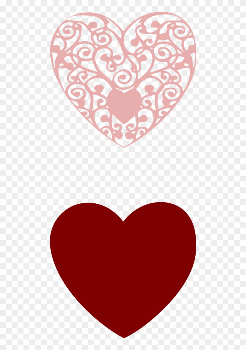 Filigree Heart Clip Art #1603544