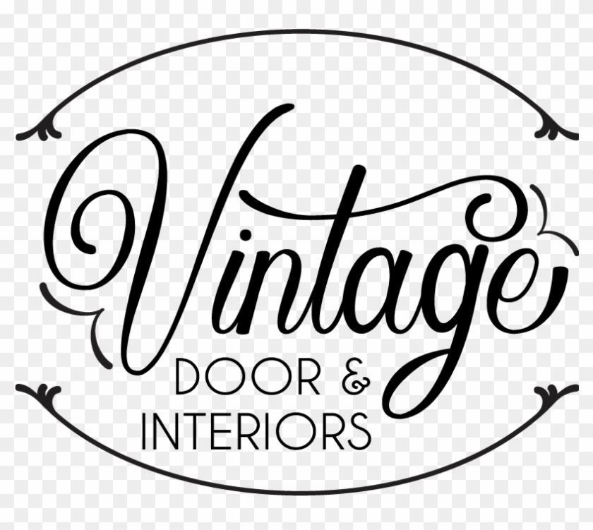Vintage Doors & Interiors - Calligraphy #1603570