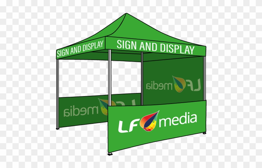 3 Meter Branded Tent Perth - Canopy #1603601