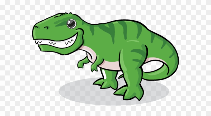 Men Hear The Sound Of Thunder - T Rex Cartoon Png #1603697