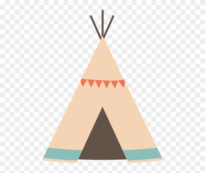 Clipart Tent Triangle - Teepee Clipart Transparent #1603791