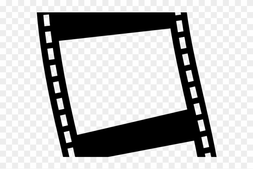 Filmstrip Clipart Movie Animated - Transparent Film Strip Vector #1603806