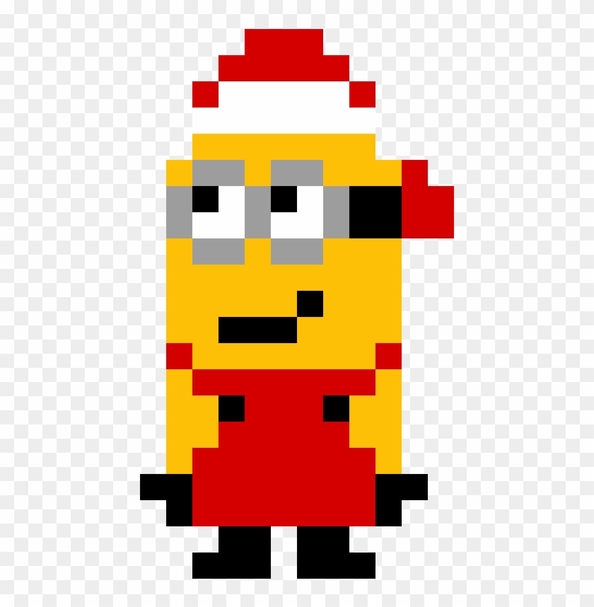Christmas Minion - Pixel Art Minion #1603830