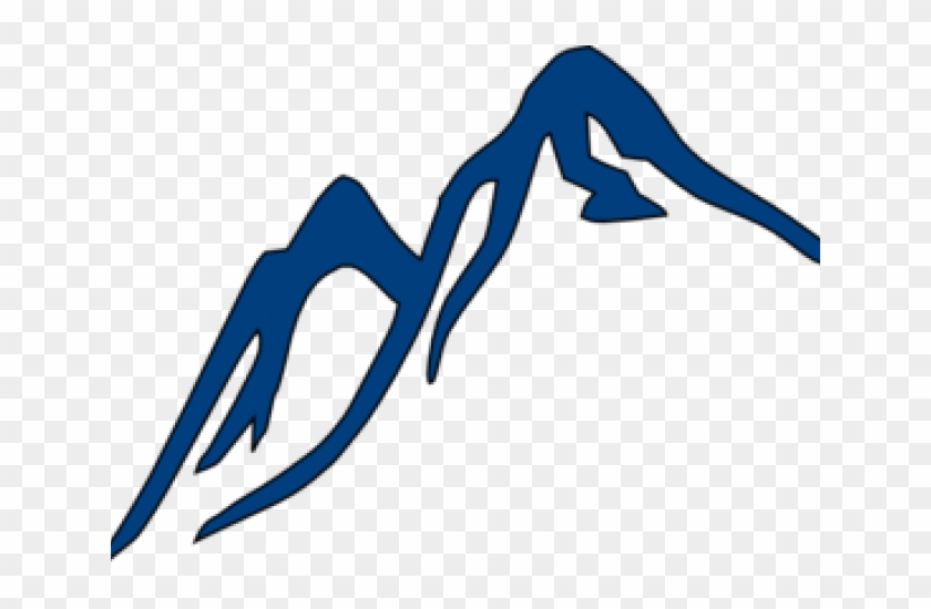 Ridge Clipart Mountain Outline - Grey Mountain Clip Art #1603883